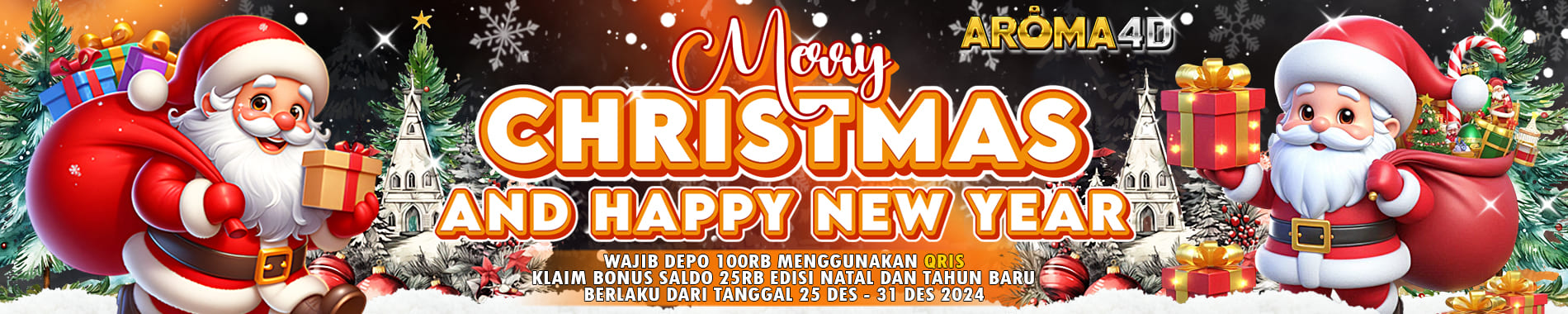 aroma4d bonus natal dan tahun baru